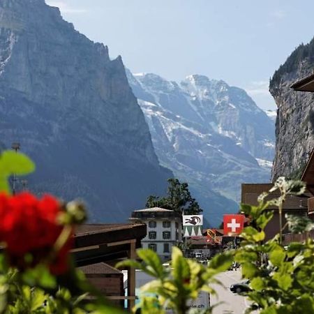 Ferienwohnung Bahnhoefli Lauterbrunnen Esterno foto